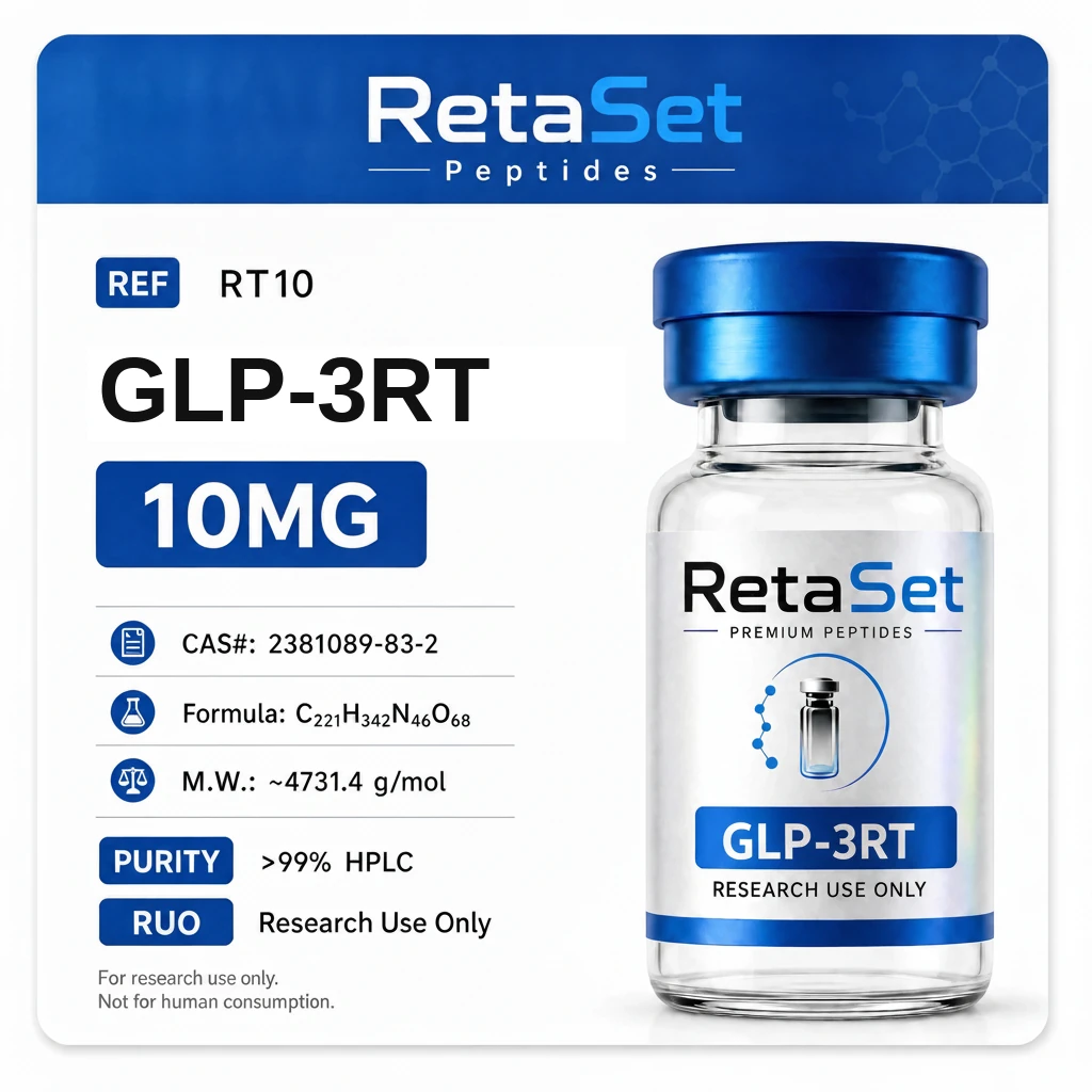 GLP-3RT (retatrutide listing) — product image supplied by RetaSet